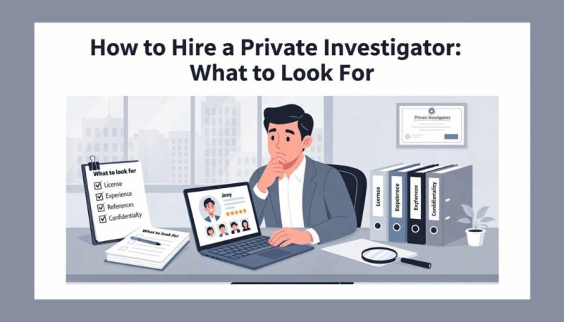 How to Hire a Private Investigator: What to Look For