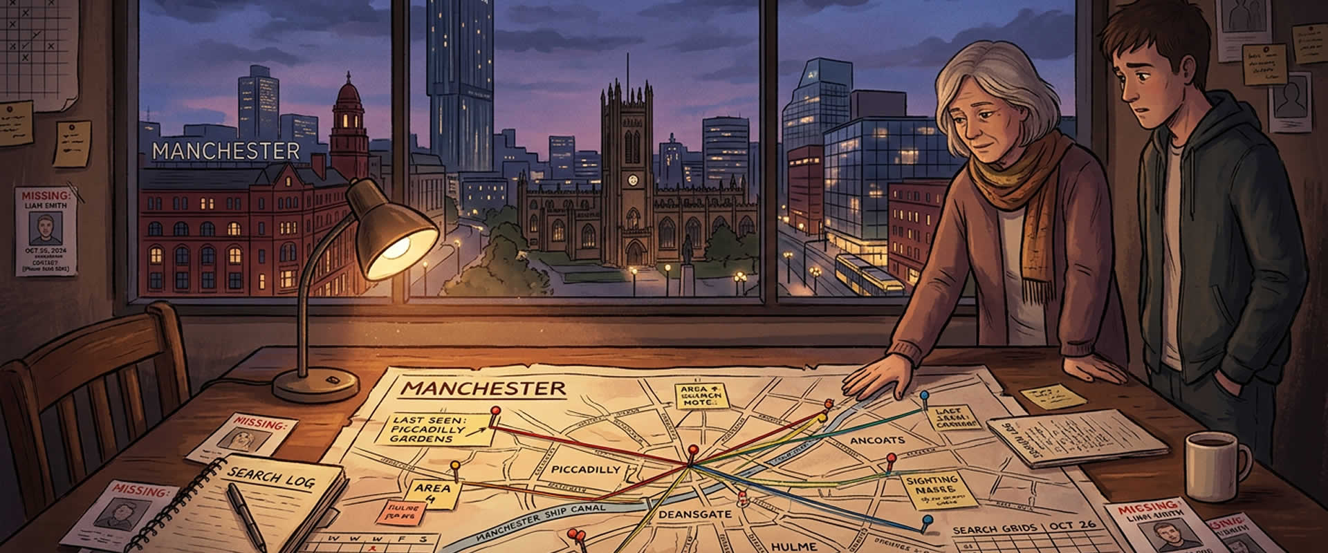 Tracing a Missing Relative in Manchester