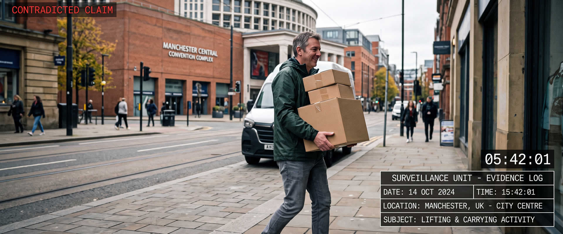 Back Injury Claim Was Contradicted by Surveillance in Manchester