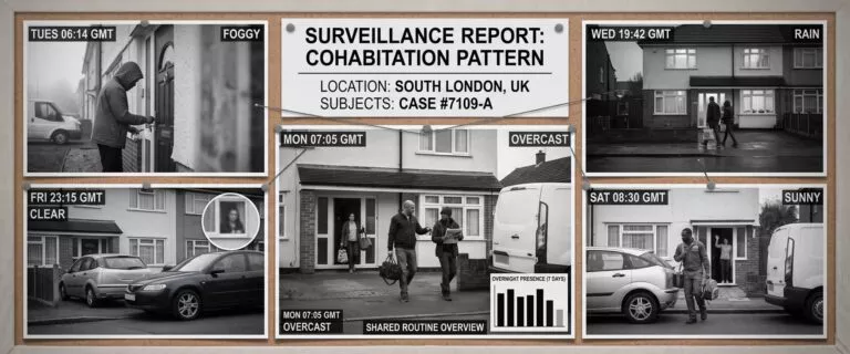 Surveillance Shows Regular Cohabitation Pattern